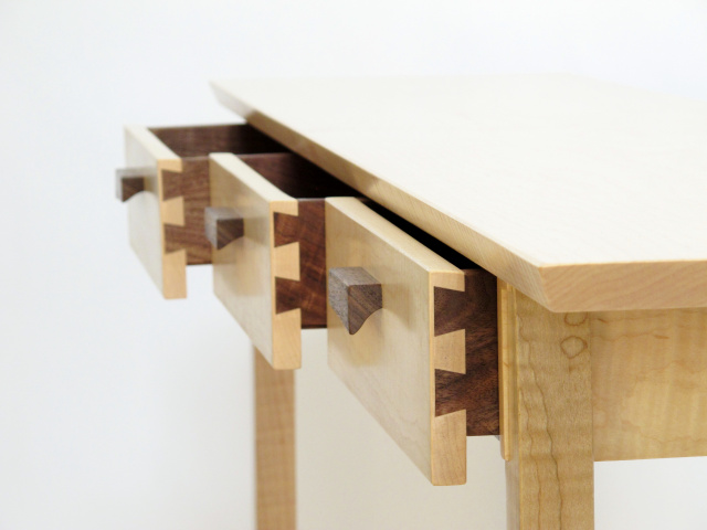 Create a Custom Statement Entry Table- tall or small, narrow & modern –  Mokuzai Furniture
