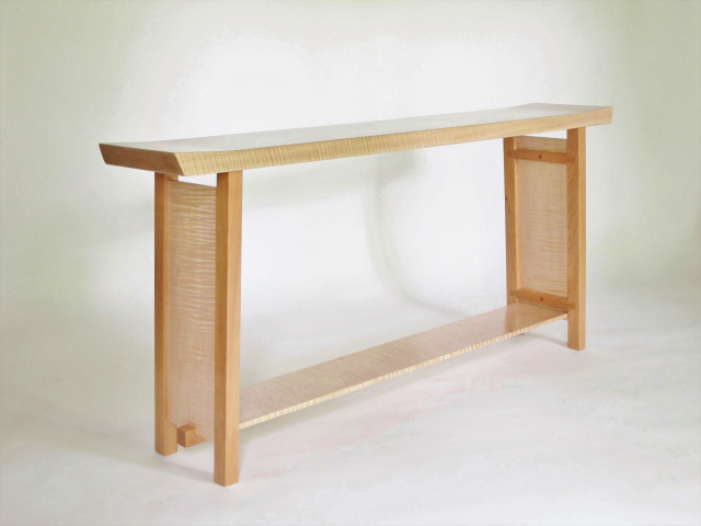 Long Low Narrow Console Table For Hall, Very Long Narrow Console Table